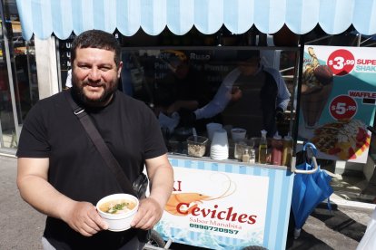 Jeison Paladines dejó su tierra natal, Pedernales, para salir adelante en Quito.