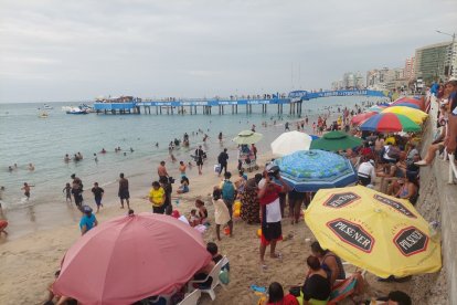 Desde las primeras horas de la mañana del 1 de enero los balnearios recibieron a los visitantes