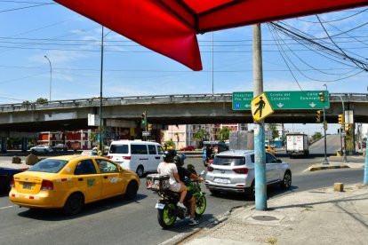 La zona del crimen, en el sur de Guayaquil.