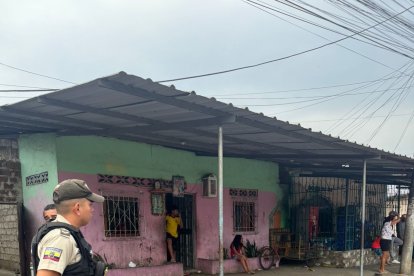 En esta vivienda se cometió el ataque armado