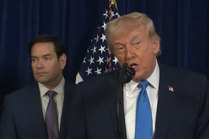 Donald Trump, presidente de los Estados Unidos, habló sobre la captura de Nicolás Maduro.