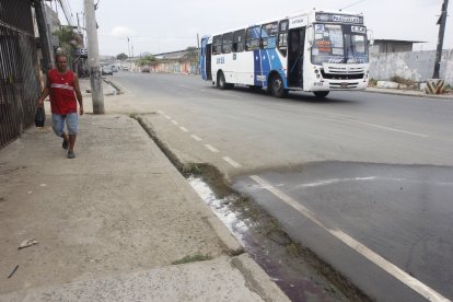 La zona fue limpiada la mañana de este domingo 4 de enero.