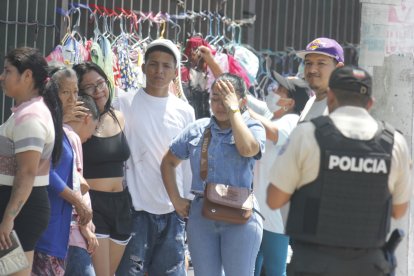 Familiares del fallecido lloraban desconsolados en la escena del suceso.