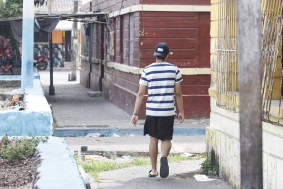 La zona del crimen, en Casas Colectivas.