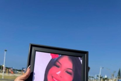 La tiktoker Chanel colocó una foto del retrato de su hija a través de redes sociales