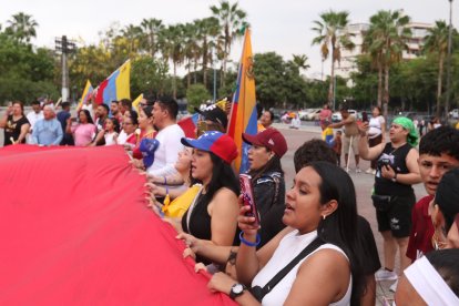 Venezolanos en Guayaquil.