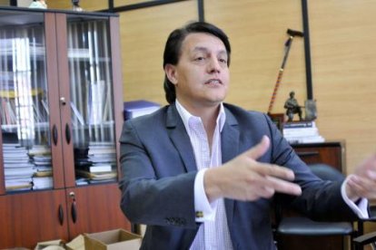 Fernando Villavicencio fue canditado por el movimiento Construye.