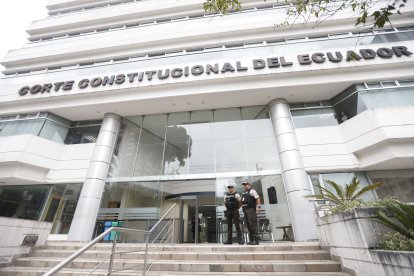 La Corte Constitucional en ese entonces estaba presidida por Iván Saquicela. 