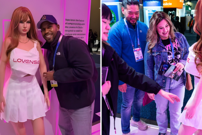 Decenas de asistentes se acercaron a interactuar, tocar su piel y conocer de cerca cómo la propuesta de Lovense convirtió su stand en uno de los más concurridos y comentados de la expo.