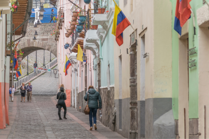 En el Centro Histórico de Quito se apunta a mejorar la situación.