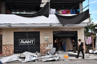 La detonación ocurrió alrededor de las 15:00 de este 13 de enero en El Guabo.