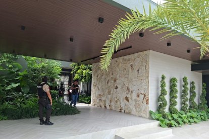 Otro de los inmuebles de Mocolí fue allanado por la Policía.