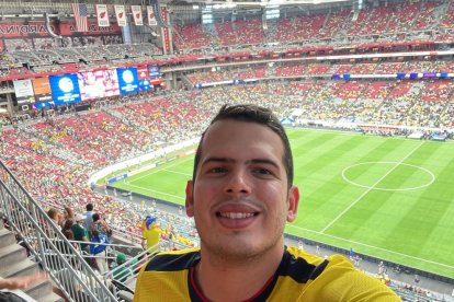 El guayaquileño (i) estuvo en la Copa América 2024, que también fue en EE. UU.