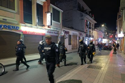 La Policía se mantiene investigando este hecho violento en Loja.