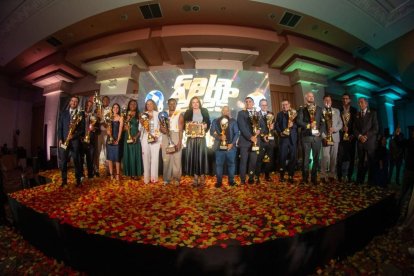 La Asociación de Periodistas Deportivos de Pichincha entregó reconocimientos a los mejores deportistas, dirigentes y entrenadores de la temporada pasada.