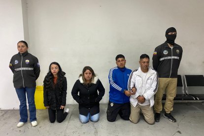 Los detenidos fueron puestos a órdenes de las autoridades judiciales.