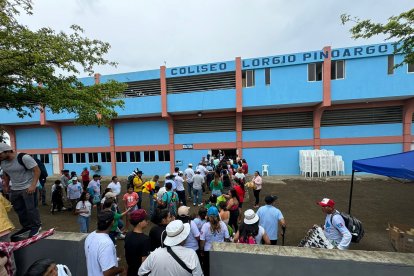 Se tiene previsto que a las 10:00 sea el evento de la Revolución Ciudadana.