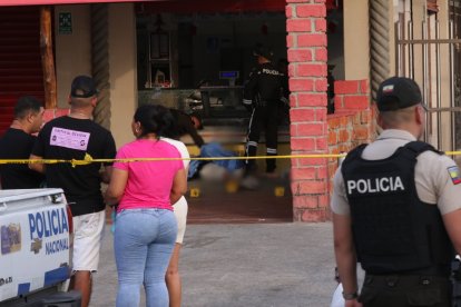 El crimen de Mario Pineida ocurrió en una zona de alta concurrencia, en el norte de Guayaquil.