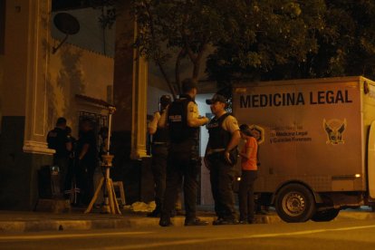 El crimen de Edwin Franco se registró en pleno centro de Guayaquil.