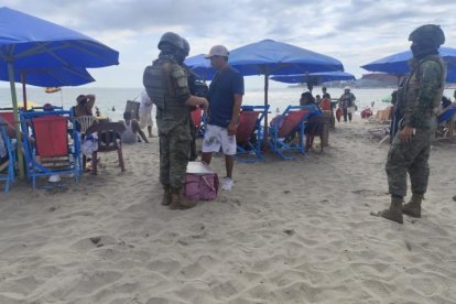 Las Fuerzas Armadas del Ecuador han intensificado su presencia en diversos sectores costeros del país