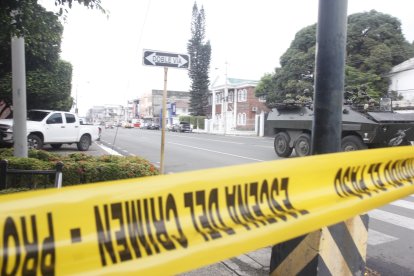 En este lugar se registró el hecho de sangre.