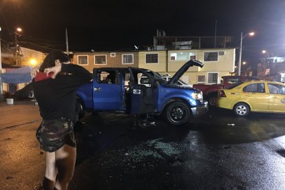 El vehículo de Mafer Vargas sufrió un atentado en pasado.