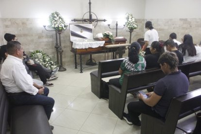 Velorio del entrenador que murió en parque Samanes, en Guayaquil.