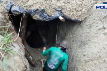 En el sector se inhabilitaron dos bocaminas.