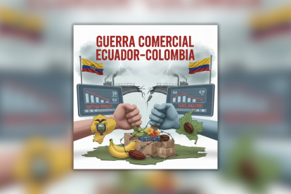 Tensión comercial entre Ecuador y Colombia.