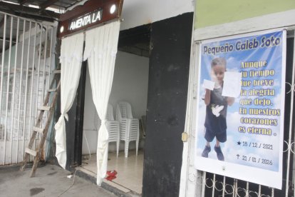 El pequeño atropellado en la 25 y la Q era velado este viernes.