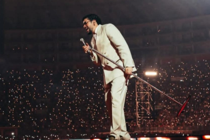 Bad Bunny cerró sus presentaciones en Colombia.