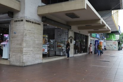 En este lugar del centro de Guayaquil ocurrió el suceso.