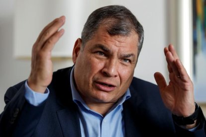 Rafael Correa se pronunció ante el posible traslado de Álvarez.