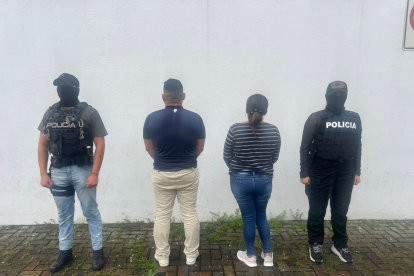 Los detenidos fueron puestos a órdenes de las autoridades.