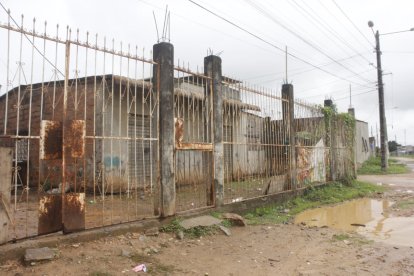 El sitio del ataque armado, en Durán.