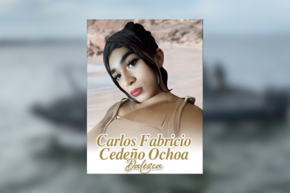 La víctima en Santa Rosa.