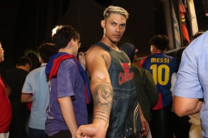 La pasión por Messi: Hinchas lo llevan tatuado en la piel.