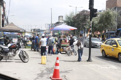 El hecho ocurrió frente al mercado de Las Cuadras, en el sur de Quito.