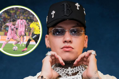 Blessd no se presentó en el partido de Barcelona SC vs Inter Miami