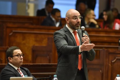 Mario Godoy ha expuesto ya su prueba ante la Comisión de Fiscalización.