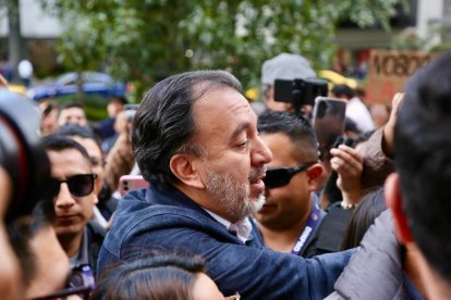 Pabel Muñoz en Quito, este 11 de febrero.