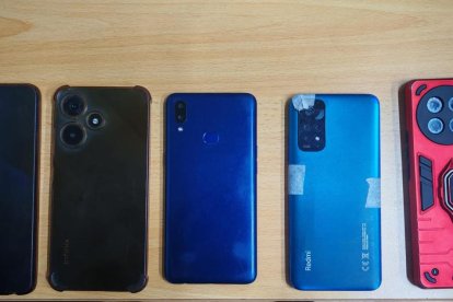 Las evidencias halladas a los detenidos.