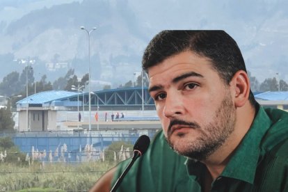 Aquiles Álvarez fue llevado a la Cárcel de Latacunga la madrugada de este 12 de febrero de 2026.