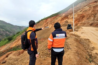 Estado en que se encuentra esta vía en Chaguarpamba.