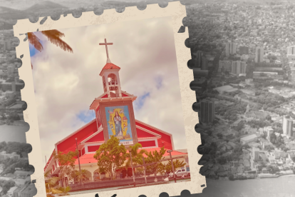 La Catedral-Santuario Nacional de la Purísima de Macas es una de las edificaciones emblemáticas de la localidad.