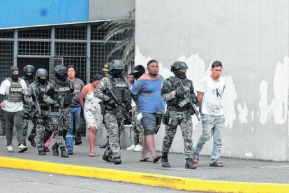 Los cinco detenidos por el crimen de una ciudadana china tendrían vínculos con Tiguerones Igualitos.