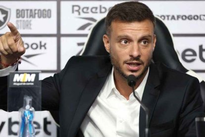 El argentino Martín Anselmi es el técnico de Botafogo.