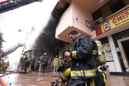 Incendio nuevamente en Guayaquil.
