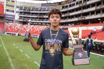 El extremo juvenil fue la figura de la final del Intercolegial nacioanal, que se desarrolló en Quito