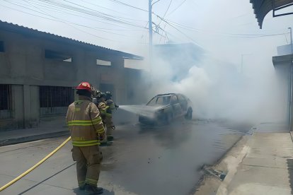 El vehículo con el que se cometió el crimen fue incinerado.